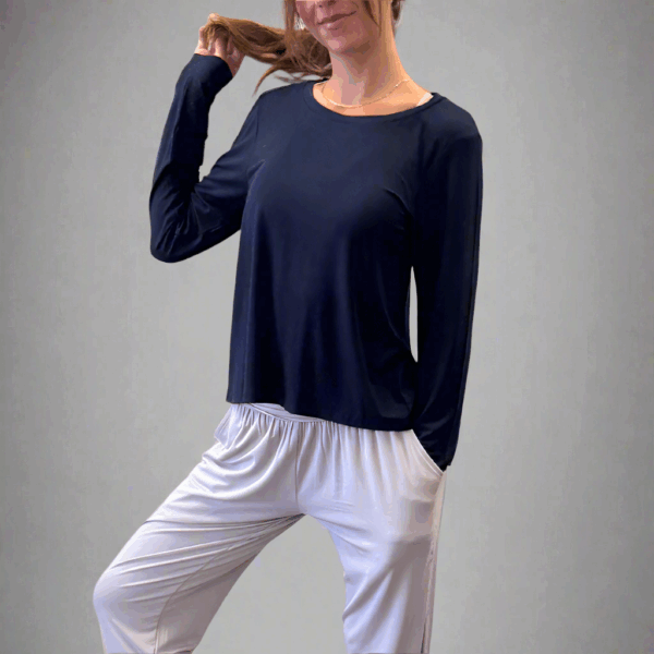Bamboo Essential Pant ~ Oyster