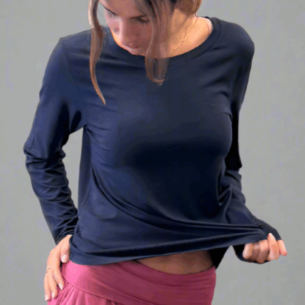 Bamboo Flow Long Sleeve ~ Midnight