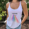 🌈 Love Is Love Racerback Tank- 2XL only