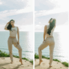 Bamboo Essential Pant ~ Sand- MEDIUM ONLY