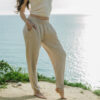 Bamboo Essential Pant ~ Sand- MEDIUM ONLY