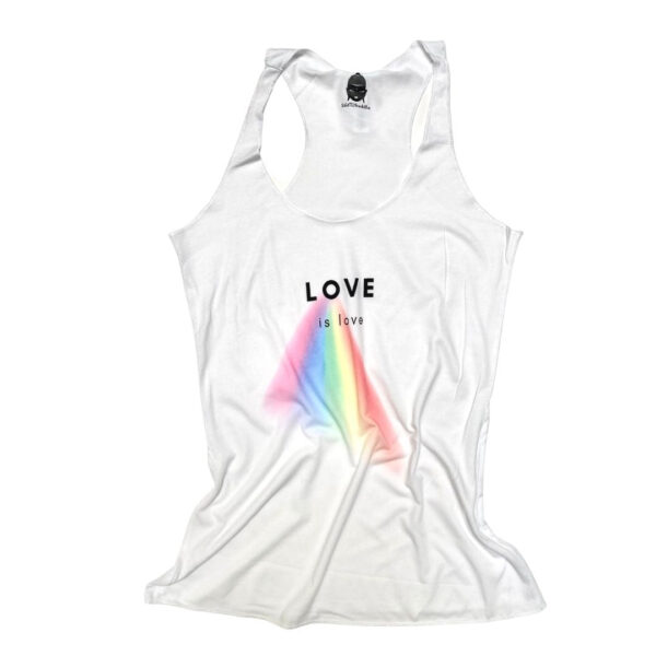 🌈 Love Is Love Racerback Tank- 2XL only